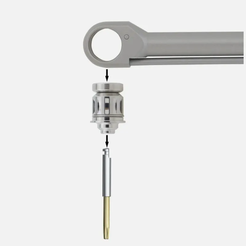 Dental Implant Nobel Screwdriver Torque Ratchet wrench Adapter Nobel Multi-Unit Screw Driver Manual Screwdriver