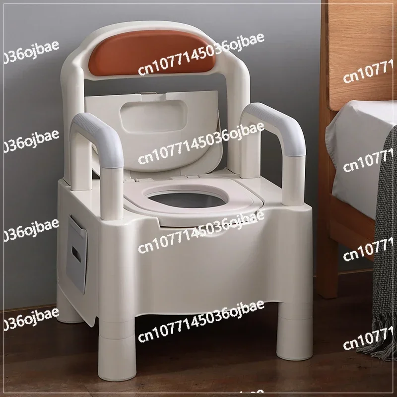 Toilet seat for the elderly Household removable portable disabled the elderly pregnant woman patient indoor armrest toilet chair