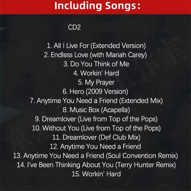 Рисунок 4 - Музыкальный компакт-диск в стиле ретро Mariah Carey