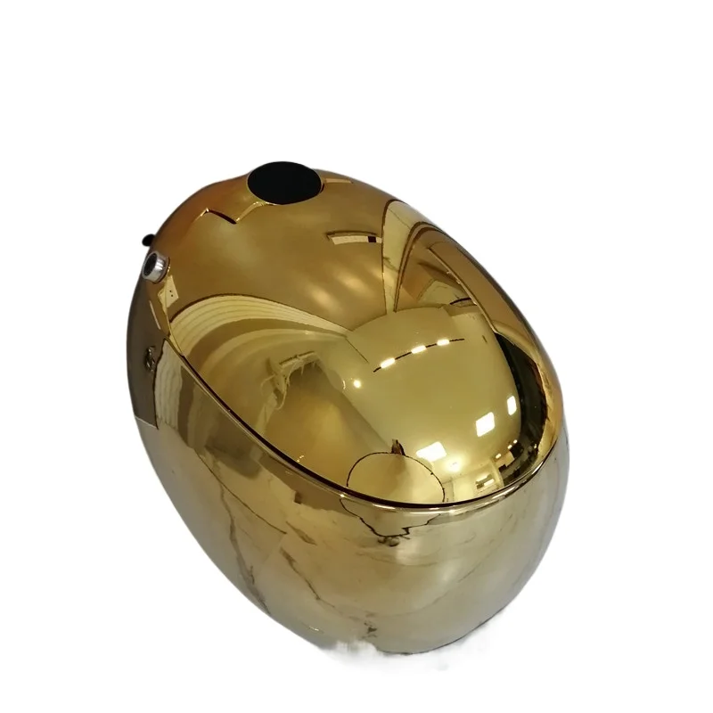 

European-style household integrated golden egg-shaped smart toilet Fully automatic household toilet without water pressure limit
