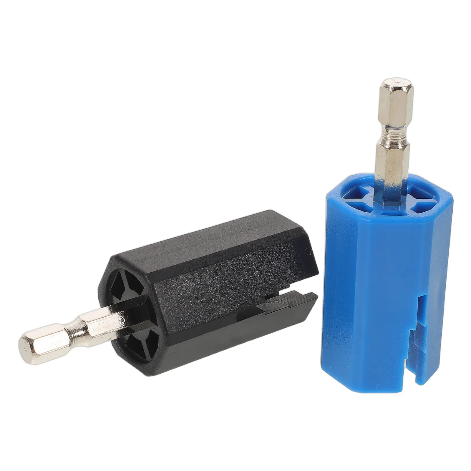 2Pcs Guitar String Winder Head Electric Drill Plug Peg Puller for Acoustic Electric Bass String Changer Maintenance Repair Tool