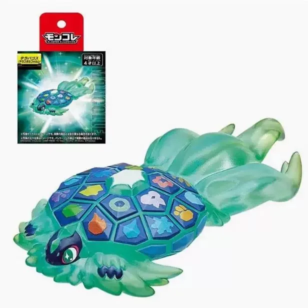 

Мини-фигурки Pokemon Terastal & Terapagos — Коллекционный набор с эффектом короны Tera Jewel