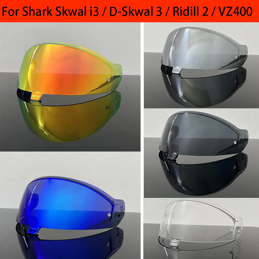 

For Shark Skwal i3 D-Skwal 3 Ridill 2 VZ400 D Skwal 3 Helmet Visor Face Motorcycle Helmet Shield Lens Anti fog Film