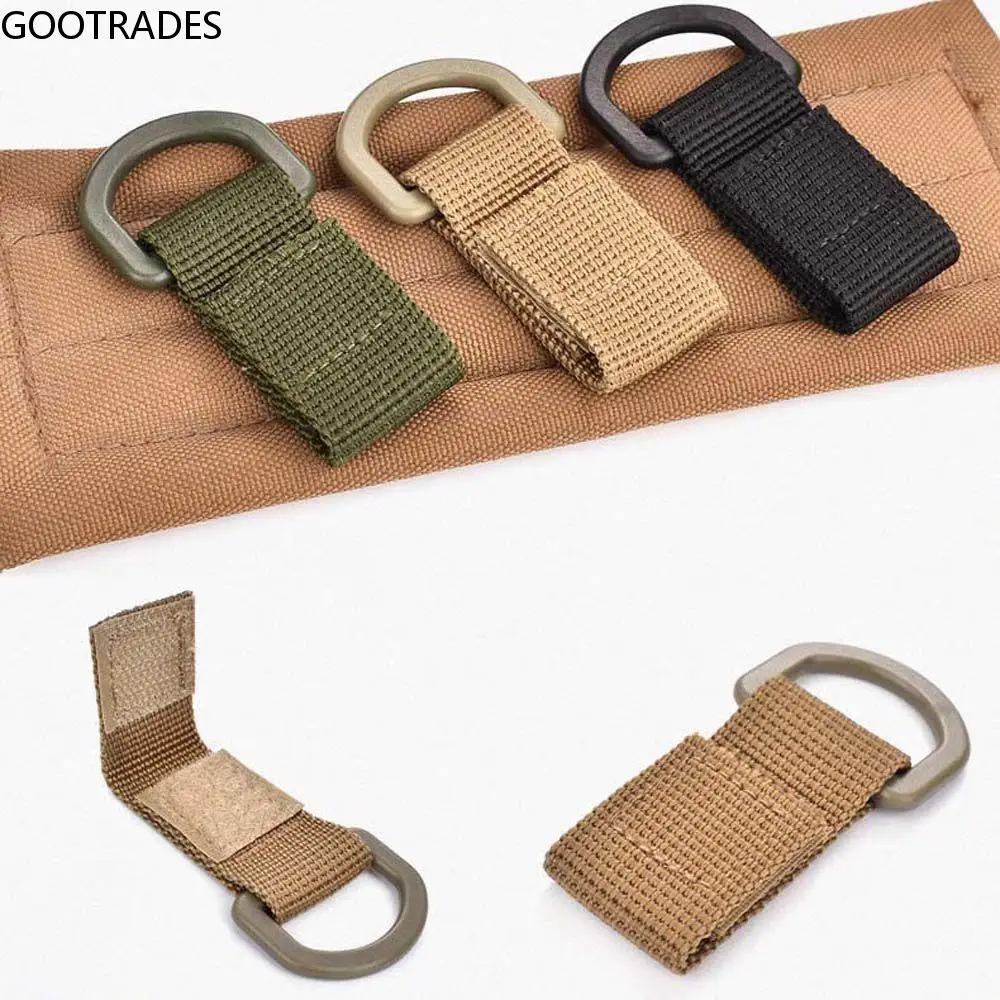 

Molle Webbing Clip Outdoor Backpack Hook Carabiner Camping Hanger Multifunctional Bag Hanging Buckle Fastener Keychain