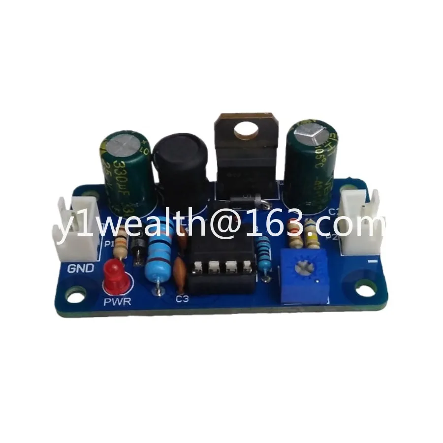 Power supply DC boost module, tube 6E2, 6E1, 6E5 level indication