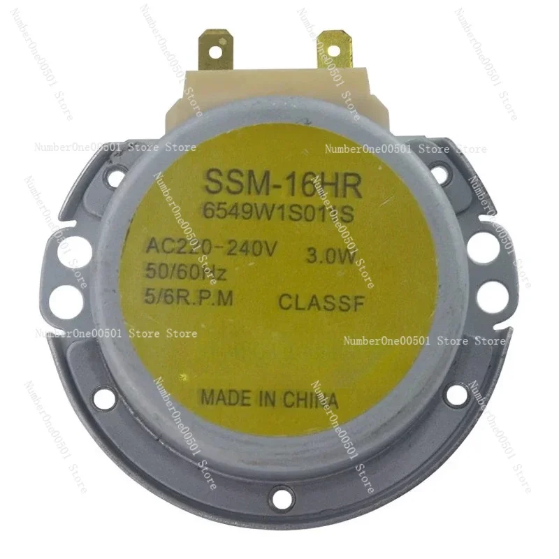 

SSM-16HR 6549W1S011S 220V Microwave Turntable Motor Replacement Drive Motor for Oven Rotating Plate -095