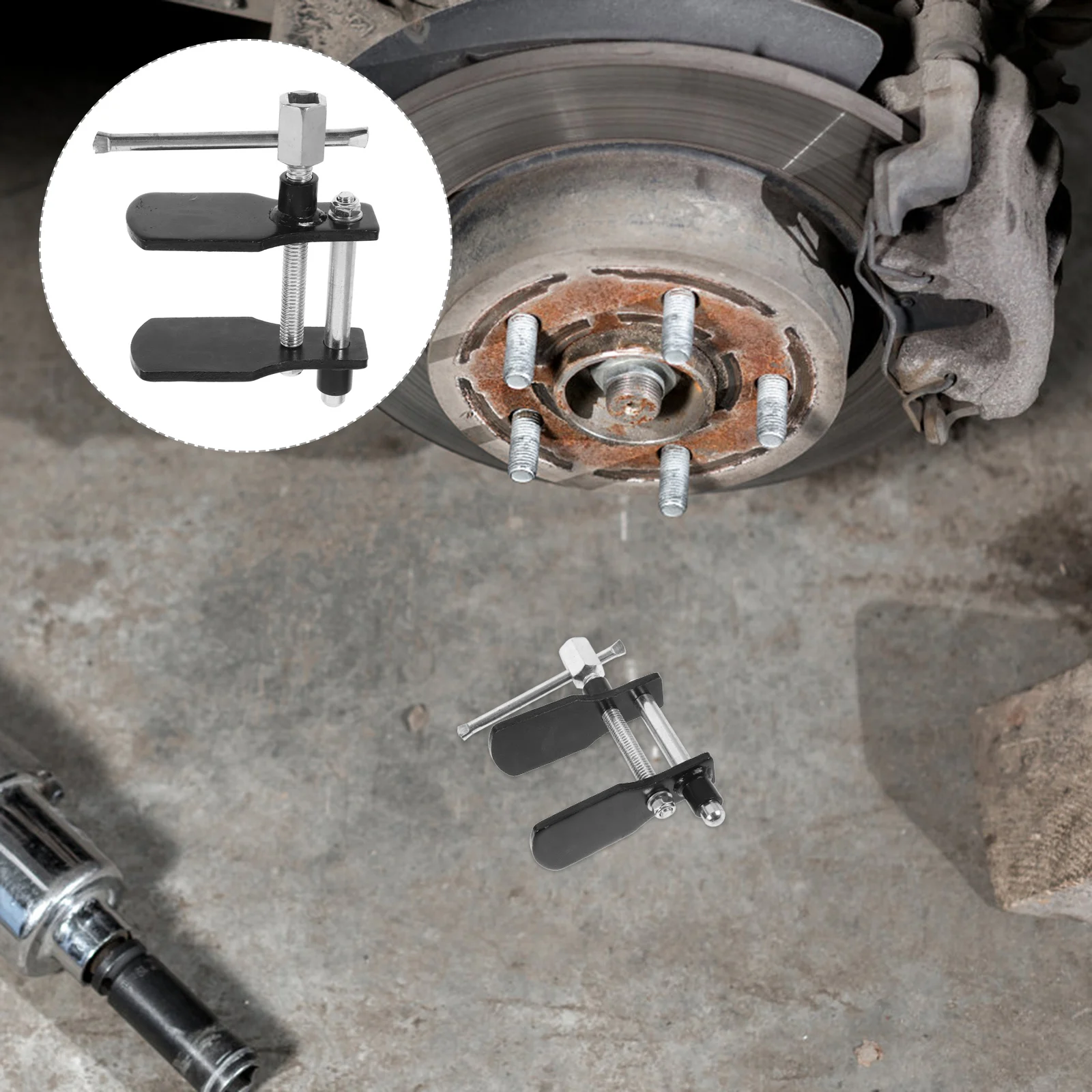 

Disc Brake Caliper Tool Professional Adjuster Compressor Spreader Piston Pad Maintenance Repair Light brake tools caliper piston