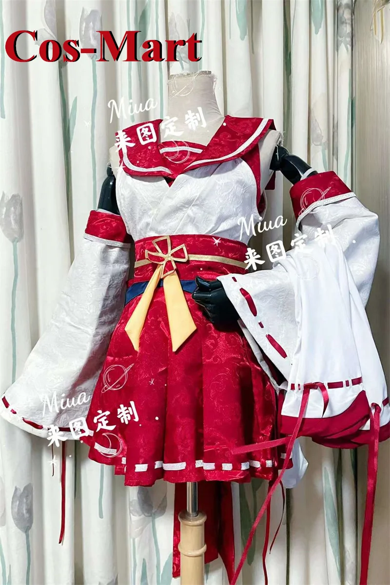 

Костюм для косплея Cos-Mart из игры голубой архив Yong Meifeng Великолепная милое кимоно униформа для визиток