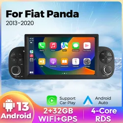Android 13 Intelligent System Car Radio For FIAT Panda 2013 - 2020 Navigation GPS Multimedia Video Player Touch Screen WiFi SWC