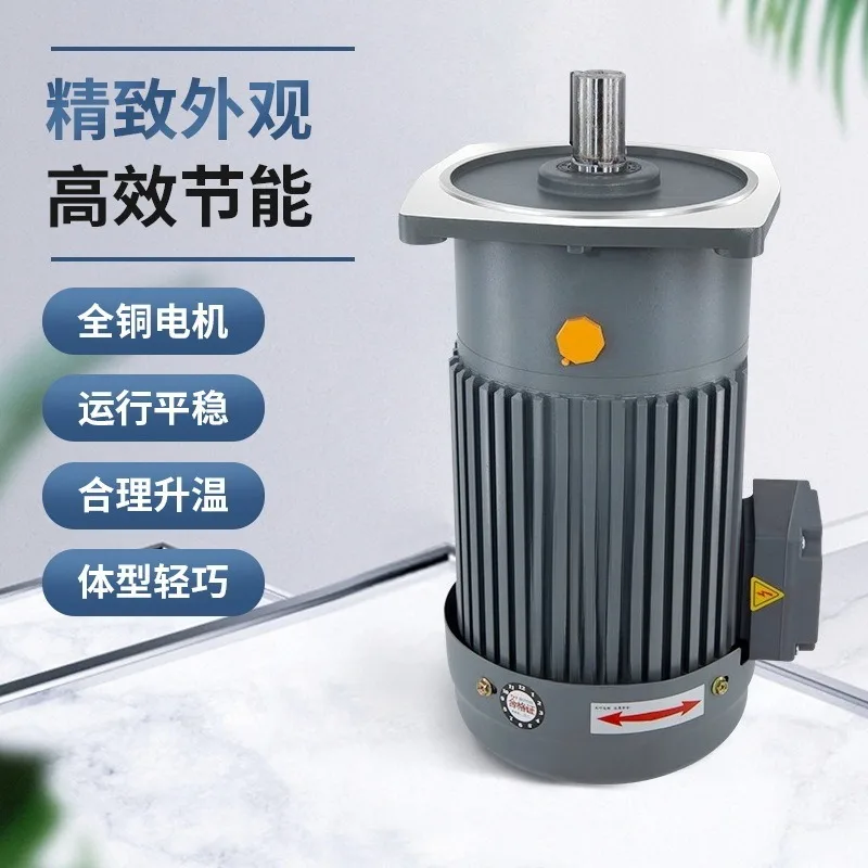 For Three-phase 380V Gear Motor, Horizontal Variable Frequency Speed Motor 200W400W750W1500W