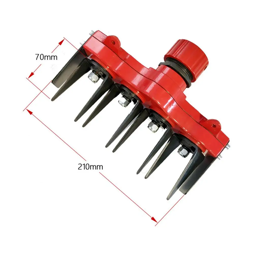 Weeding head, weeder accessories 2 in 1 weeding wheel, weeder accessories, gardening tools, lawn mower accessories