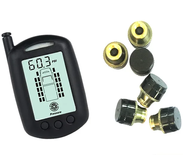 

China Factory Wholesale Truck Vehicle Digital Tire Pressure Monitoring System tpms Gauges for 4 to 22 wheels