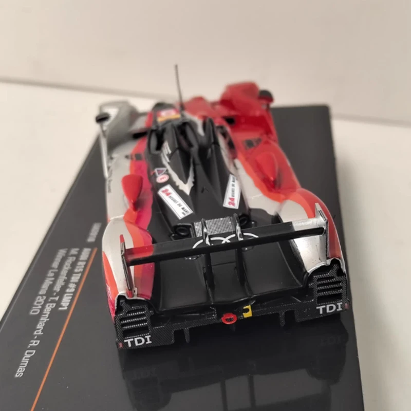 IXO 1/43 Scale R15 TDI 9 LMP1 2010 Alloy Simulation Car Model Static Collection Decorated Holiday Gifts Toys Souvenir Gift