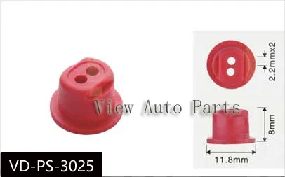 500 مجموعة من مجموعات إصلاح وخدمة الحاقن بما في ذلك الفلتر Viton O-Rings غطاء بلاستيكي VD-RK-0041 #5