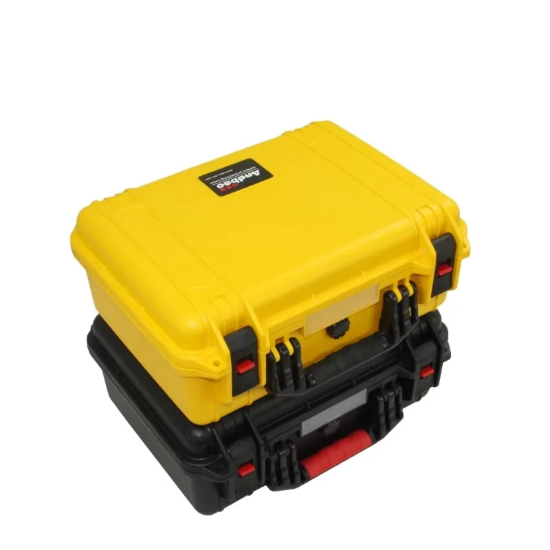 Factory wholesale heavy-duty plastic durable PP material shockproof waterproof hard box with pre-cut foam