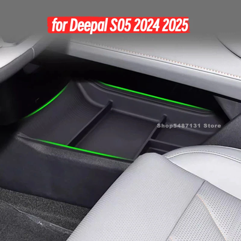 Car Central Control Armrest Under Storage Box for Changan Deepal S05 Interior Accessories 2024 2025