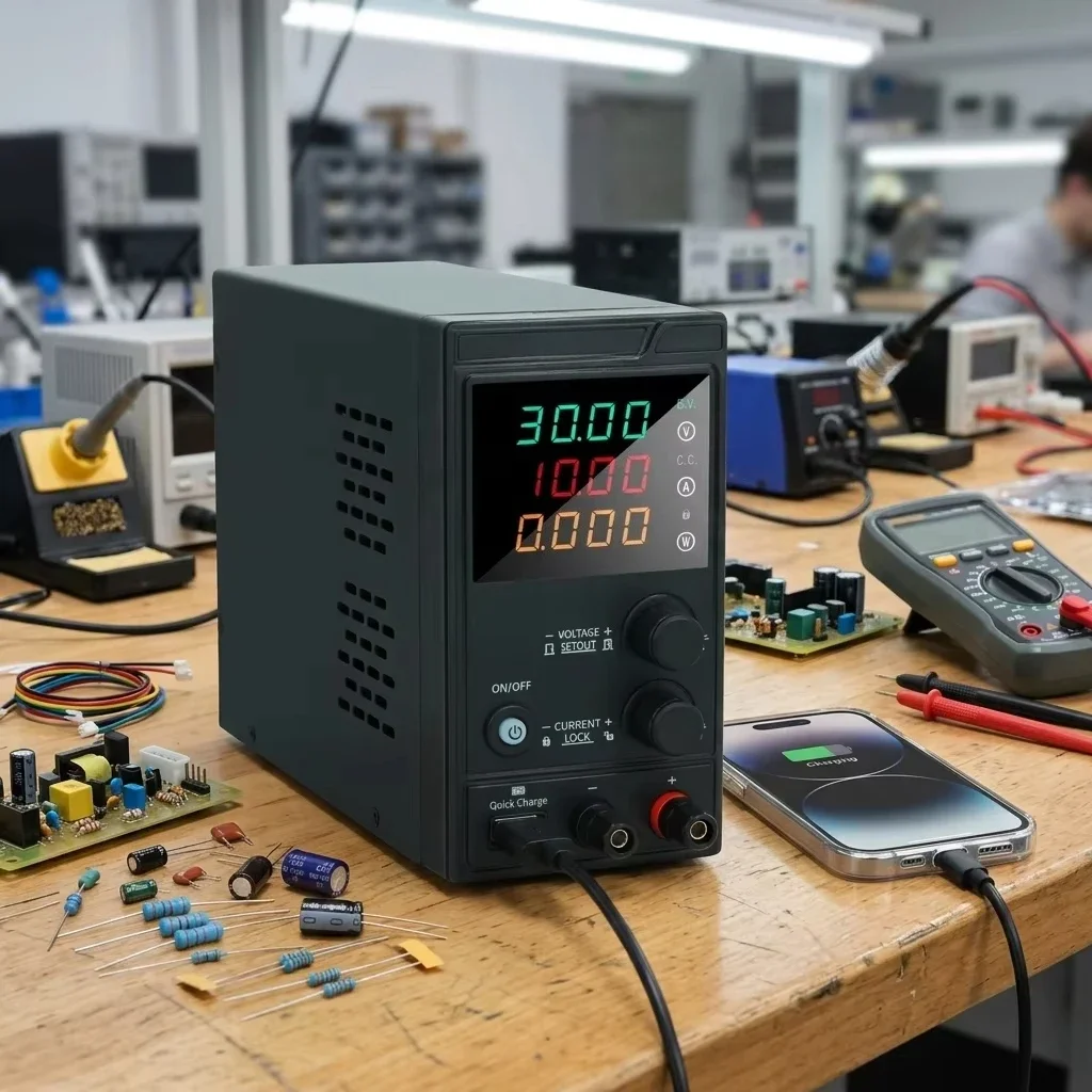300W MY-K3010MF 30V 10A High Performance DC Stabilized Power Supply Adjustable 30V 5A Laboratory Single Output for Testing