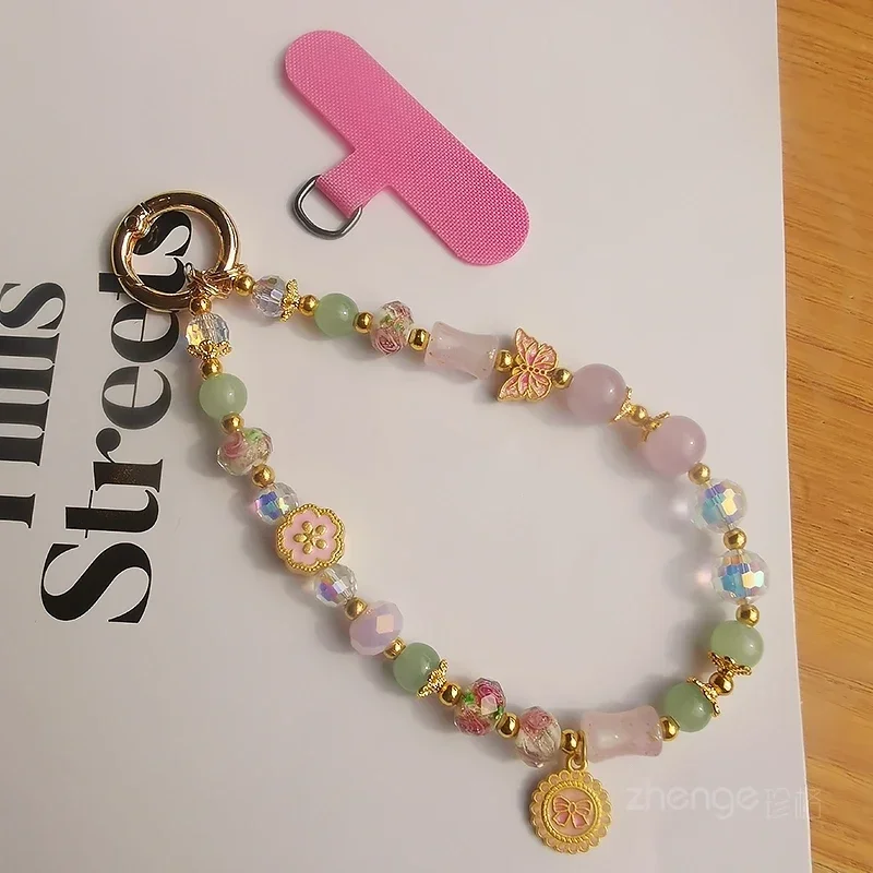 

Ретро-браслет с подвеской в виде цветка в китайском стиле