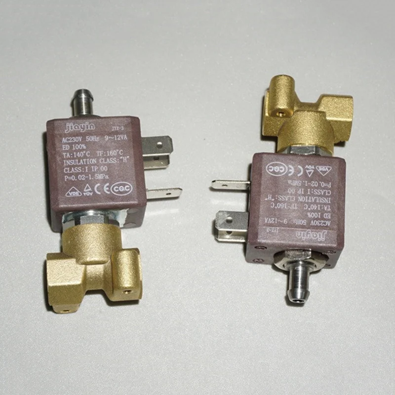 1Pcs Brass Solenoid Valve JYZ-3 3-Way NC/NO, AC 220V-230V, G1/8