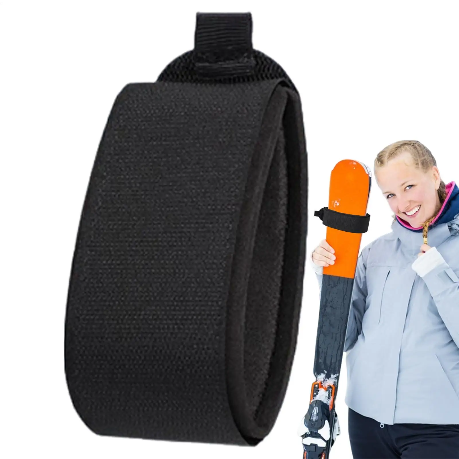 Ski Fastener Straps Ski Straps Fasterner Tape Adjustable Ski Wraps Ties Snowboard Accessories Pads Snowboard Binding Straps