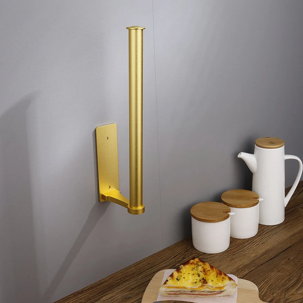 

【Секь-только!】Удержатель для бумажных полотенец под шкафом, самоклеящийся, настенный держатель для бумаги, вешалка для полотенец для ванной комнаты, держатели