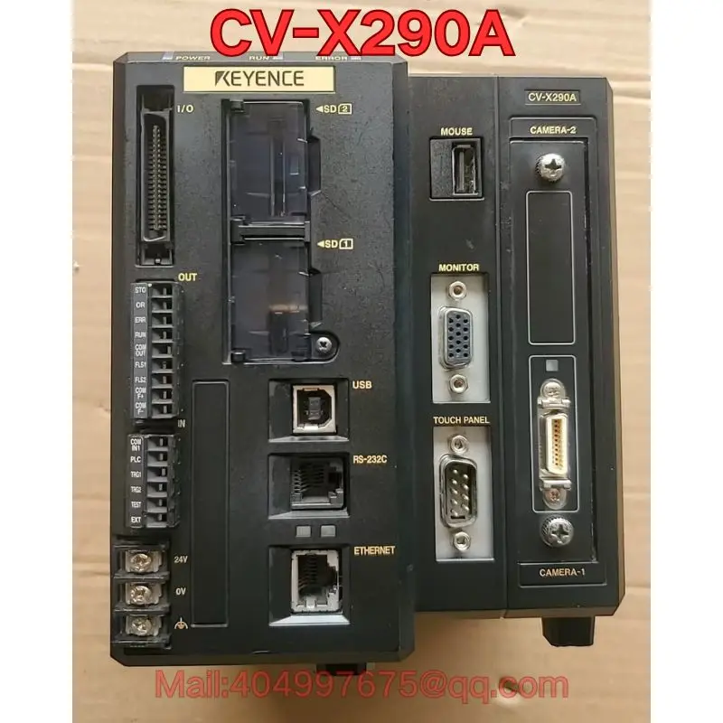 Second-hand CV-X290A vision controller function test is normal