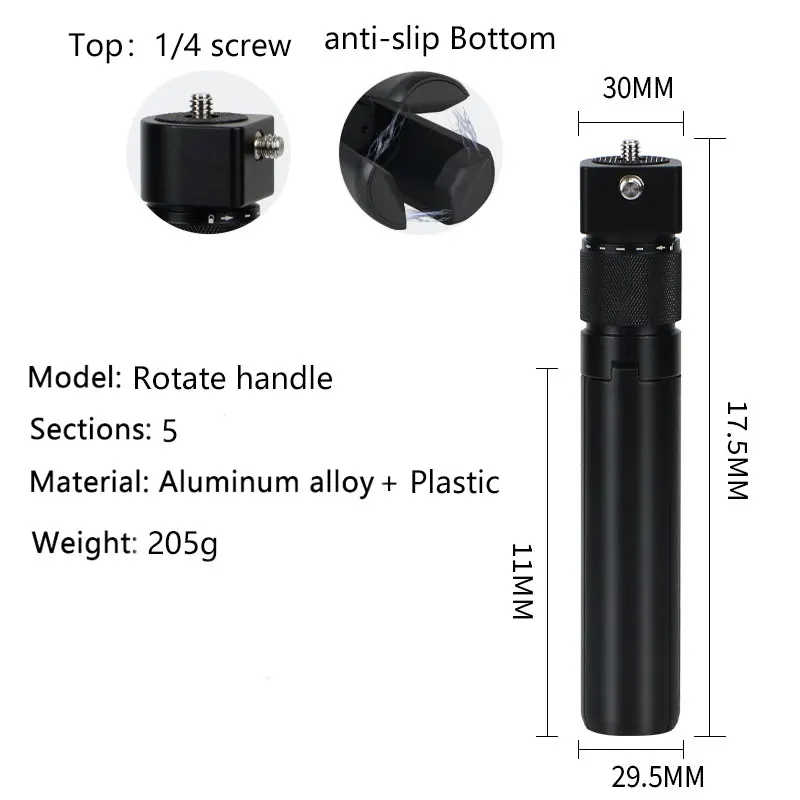 Selfie Stick Invisibile Da 5m In Fibra Di Carbonio – Asta Super Lunga Per Insta360 X4/X3/X2