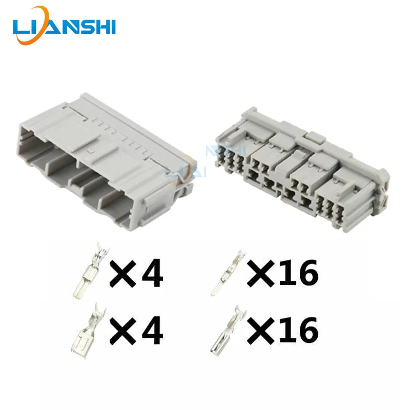 6950-0981/6950-0982 car male and female connector 20P plug-in with terminal for Honda wiring harness modification plug