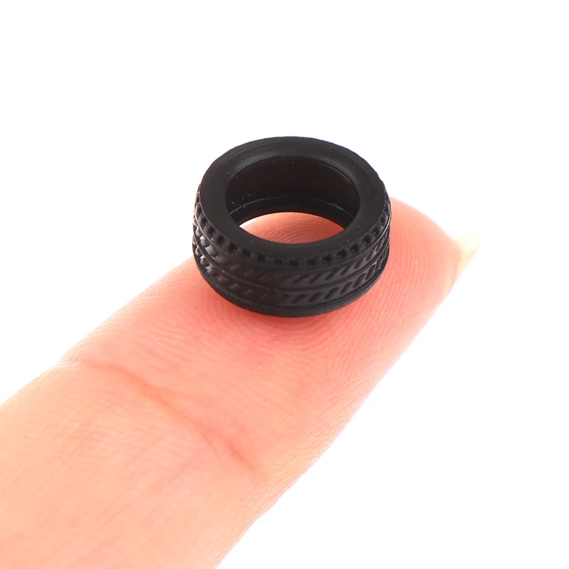 20 sztuk/zestaw 1/64 Skóra opony Koła samochodowe Model samochodu Akcesoria sceniczne