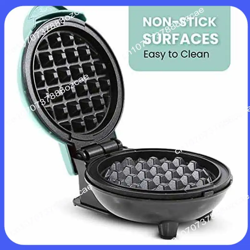 A26p elétrica antiaderente 4.5 Polegada mini waffle-maker, sanduíche de design compacto, ovos, fácil de limpar vermelho plugue da ue durável fácil instalar