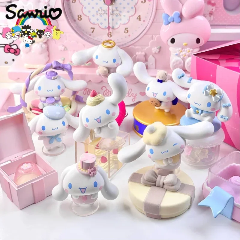 MINISO Sanrio Blind Box Cinnamoroll Sweetheart Gift Series Ornament Mystery Box Children Day Christmas Gift Toy Genuine Products