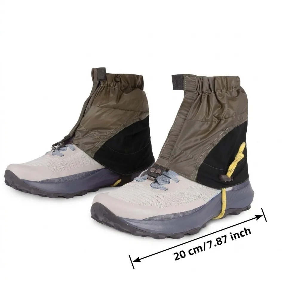 For Hiking Boots Outdoor for leg Protection Hiking for leg Covers For Rugged Terrains Airflow Optimized Fabric Lightweight