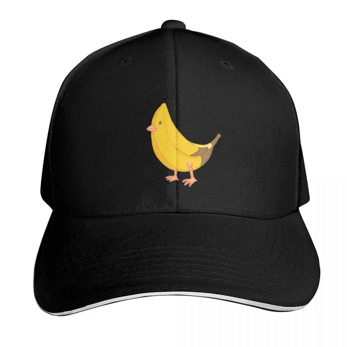 Banana Chicken Baseball Cap Sun Protection UPF 50+ Breathable Mesh Back Adjustable Buckle Closure