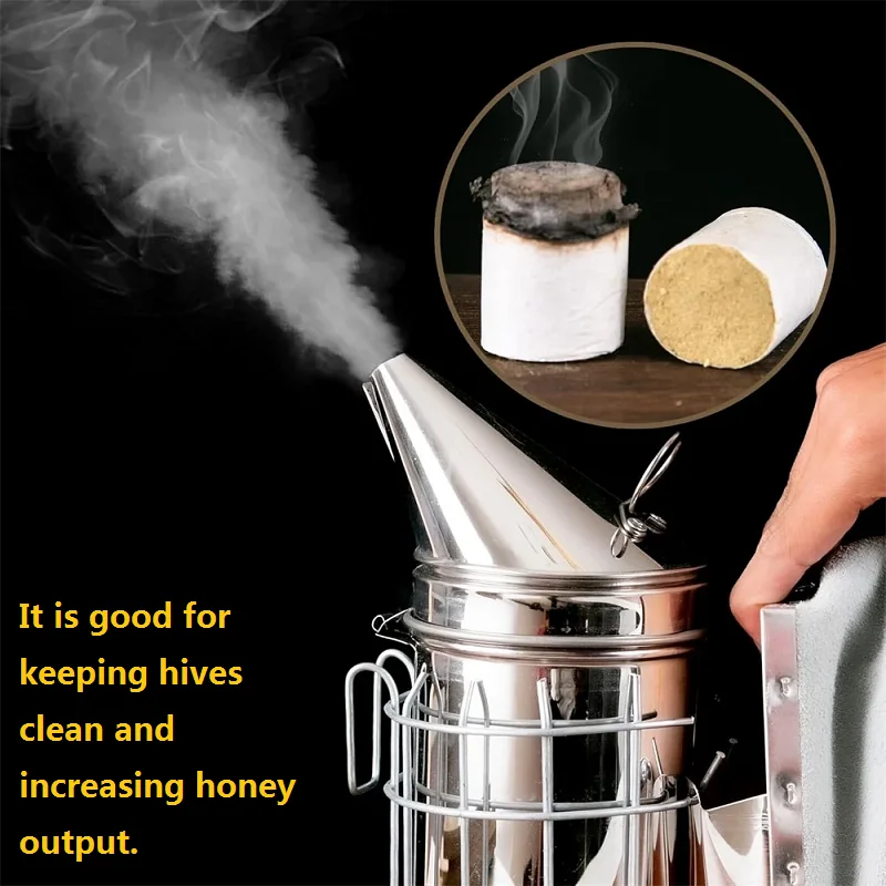 108 шт., паливо для курильщика пчел, не раздражающее, безопасное, для уничтожения клещей, гранулы для курильщика пчел, распылитель дыма для пчел, гранулы для травяного улья, инструменты для пчеловодства