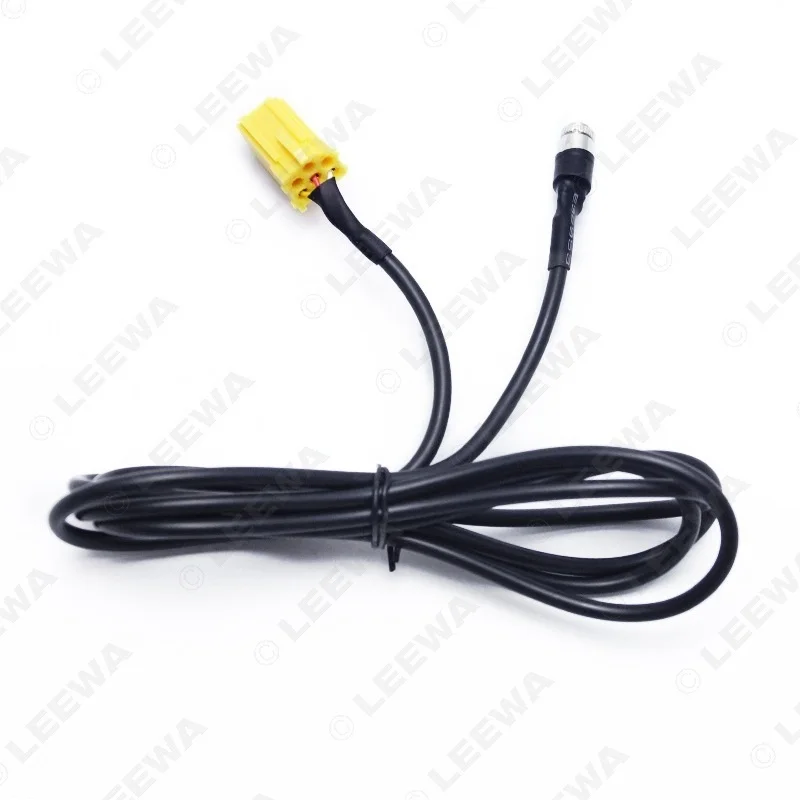 Mini Iso 6pin For Alpha Romeo / Fiat / Blue Flag Second Aux Audio Frequency Line + Dismounting Tool