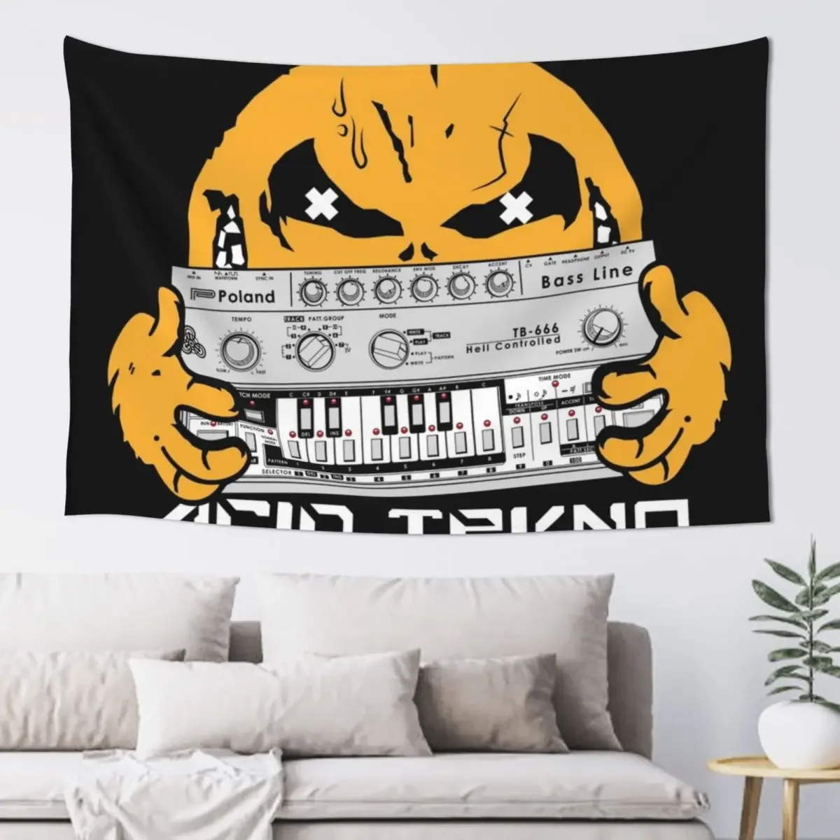 

acid tekno Tapestry Cute Room Things Bedrooms Decor Tapestry