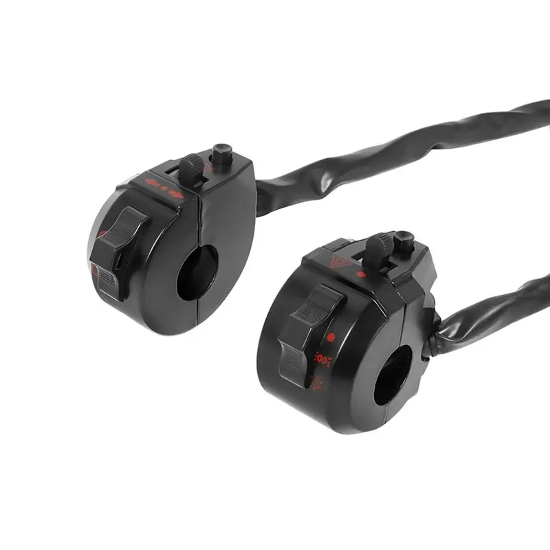 M45K-Motorcycle Handlebar Control Switch Left Right Side Control Switch Turn Signal Horn Switch