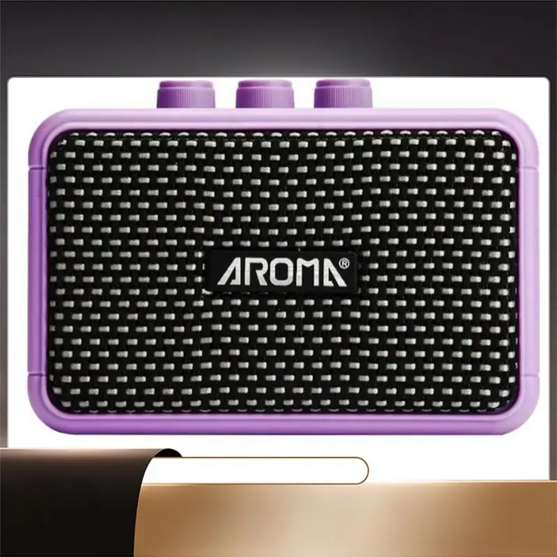 

AROMA AG-04 Mini For Electric Guitar Amplifier Retro Portable Bluetooth Rechargeable Speaker For Electric Guitar Use Amp-X64A