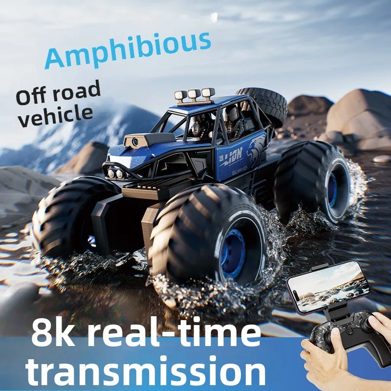 

Радиоуправляемый внедорожник с возможностью камеры, высокоскоростной дрейфующий трюковый автомобиль-амфибия, распознавание жестов, детская игрушечная машинка для мальчиков