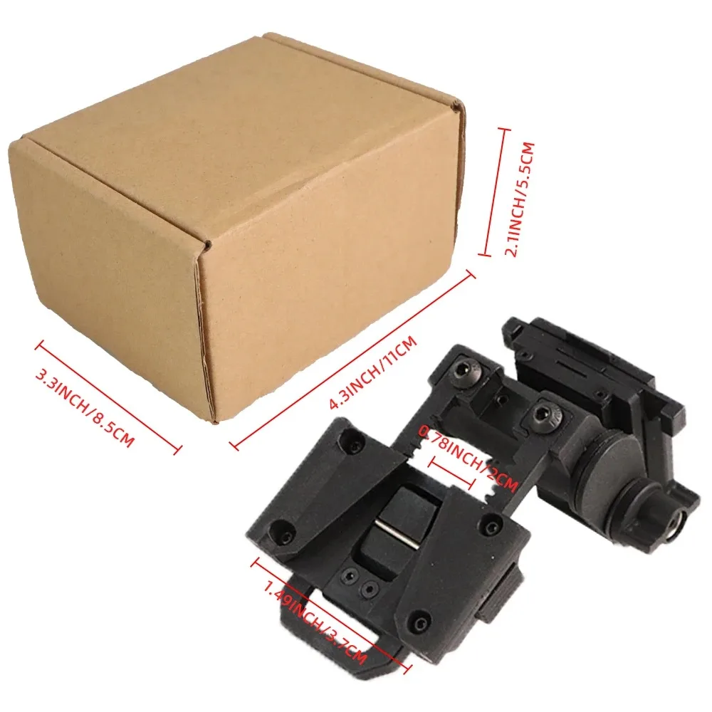 L4G24 Tactical Helmet NVG Holder Bracket For PVS15/18 GPNVG18 Night Vision Goggles Holder Bracket Mount Helmet Accessories