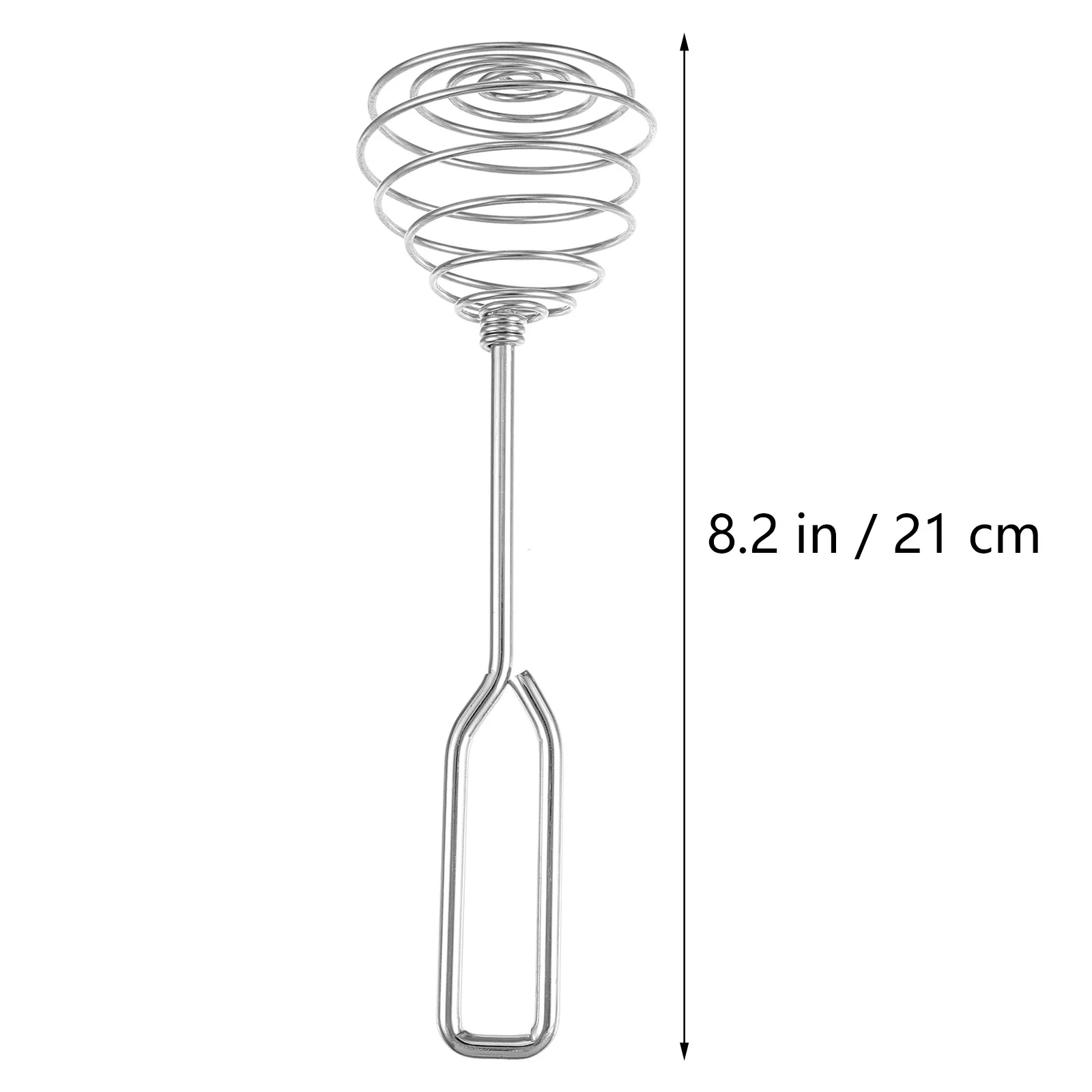 

2 Pcs Blender Kitchen Mixer Cream Frother Coffee Egg Whisks Stainless Steel Home Beaters