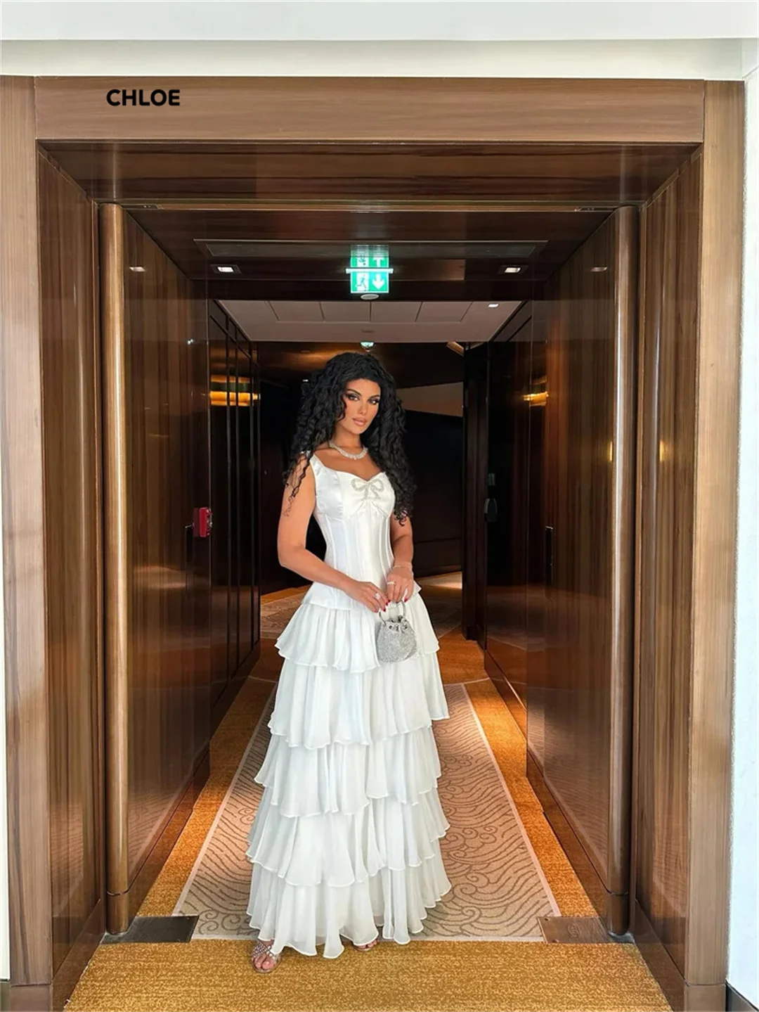 Schulterfreie Ballkleider 2025, luxuriöse Damen-Zeremonienkleider für besondere Anlässe, maßgeschneiderte Linie A, ärmelloses Ballkleid