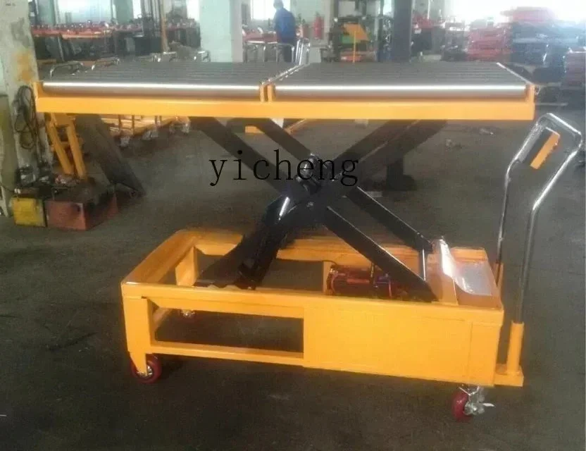 - Roller Hydraulic Lifting Flat Wagon Mold Cart Sliding Platform Trolley RollerN20