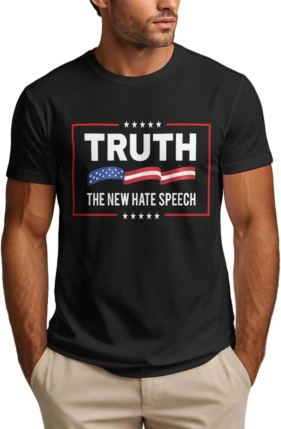 

Футболка мужская «Truth The New Hate Speech»: политическая корректность и свобода выражения