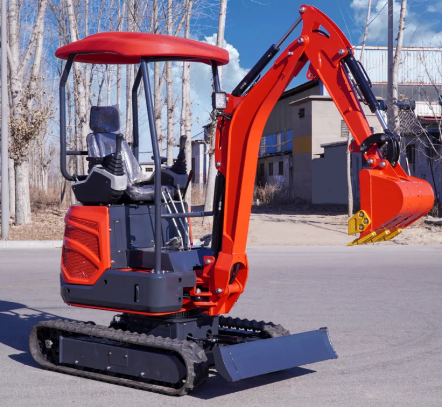 حفار صغير 1.8 طن كوبوتا يانمار ديزل 39 حصان قوة حفارات صغيرة هيدروليكية آلة Epa/Euro 5 حفارة مجنزرة