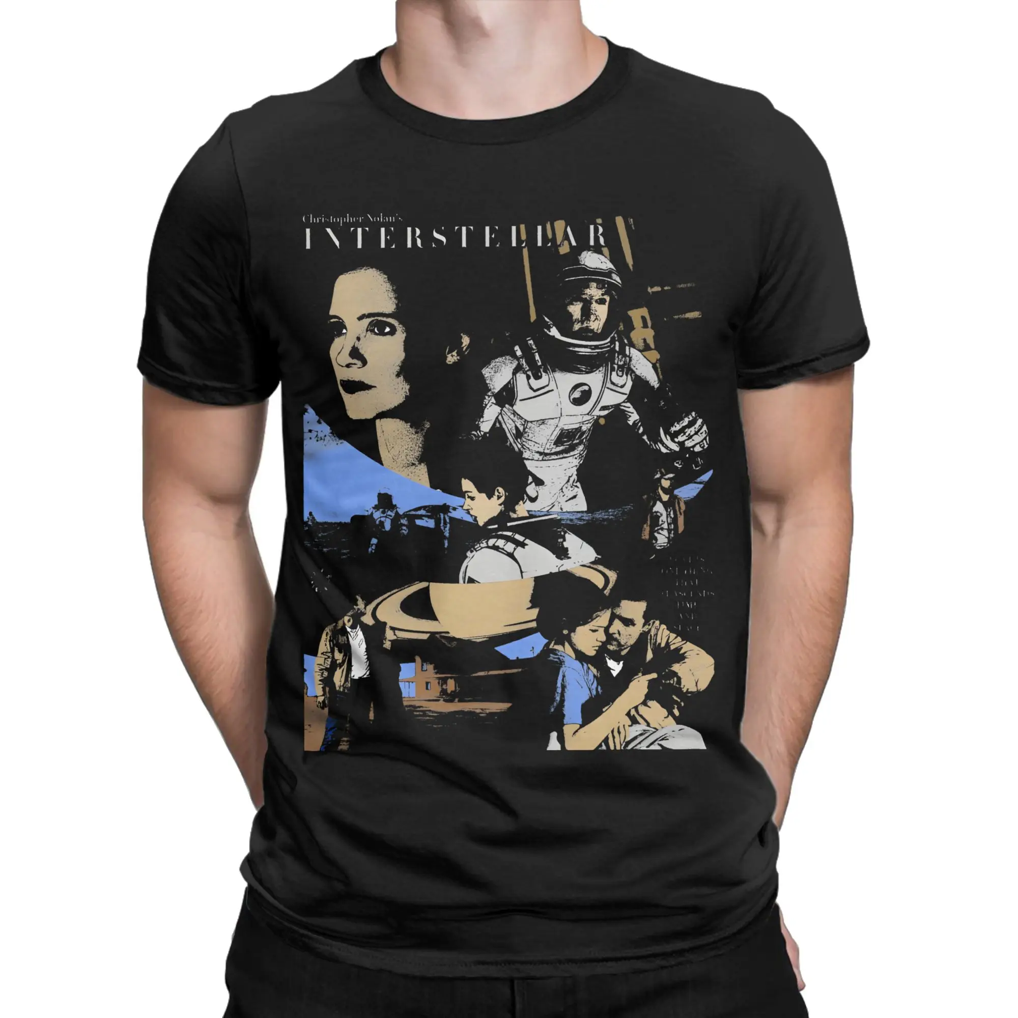 Interstellars Graphic T Shirts Men Women  100% Cotton  Tee Shirt Clothes