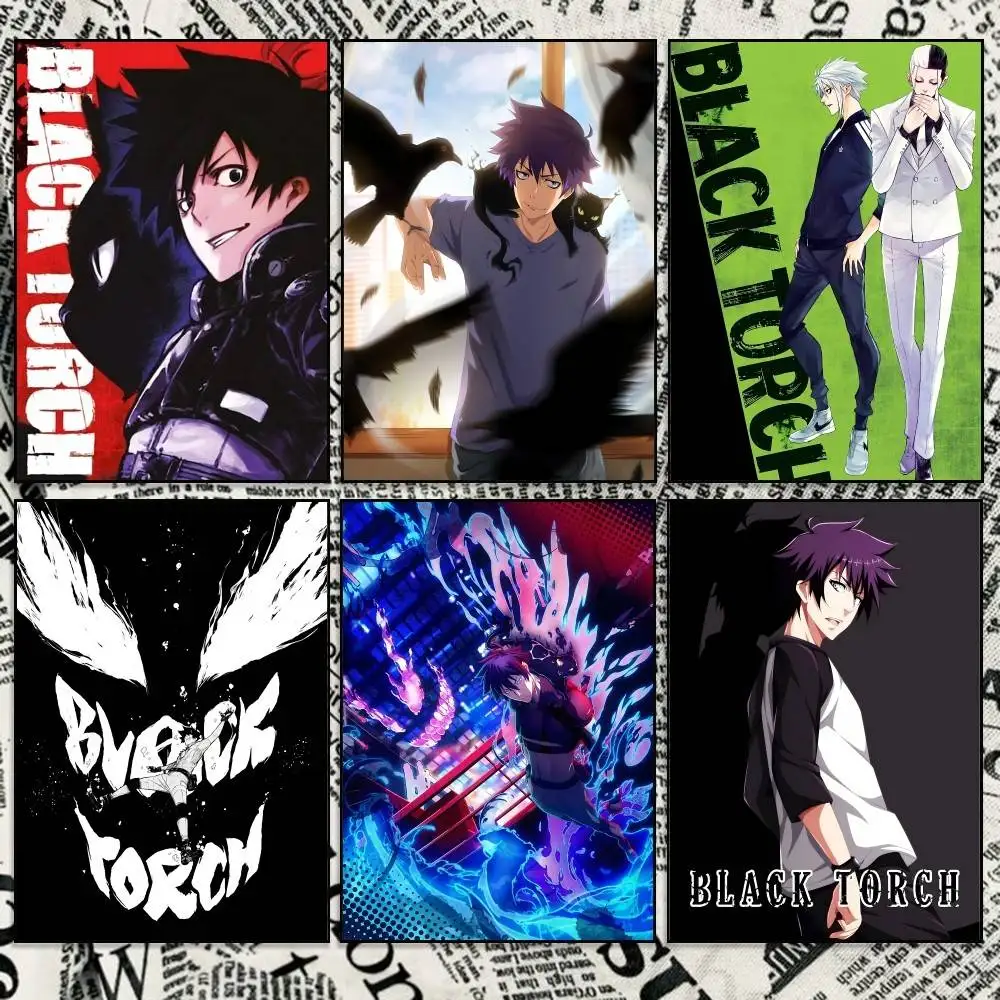 J-Jirou Azuma Anime B-Black Torch Poster Wall Art Print Decorative Mural Home Decor Gift Unframed Customizable