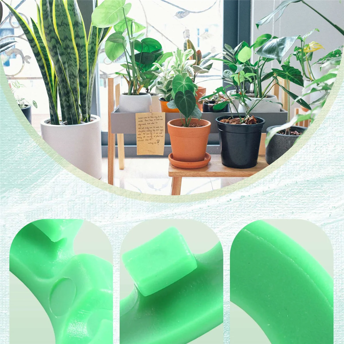 A39U 36 Pcs 90 Degree Plant Trainer for Low Stress Training Bending Clips LST Clips for Plant Trellis Growth Kits