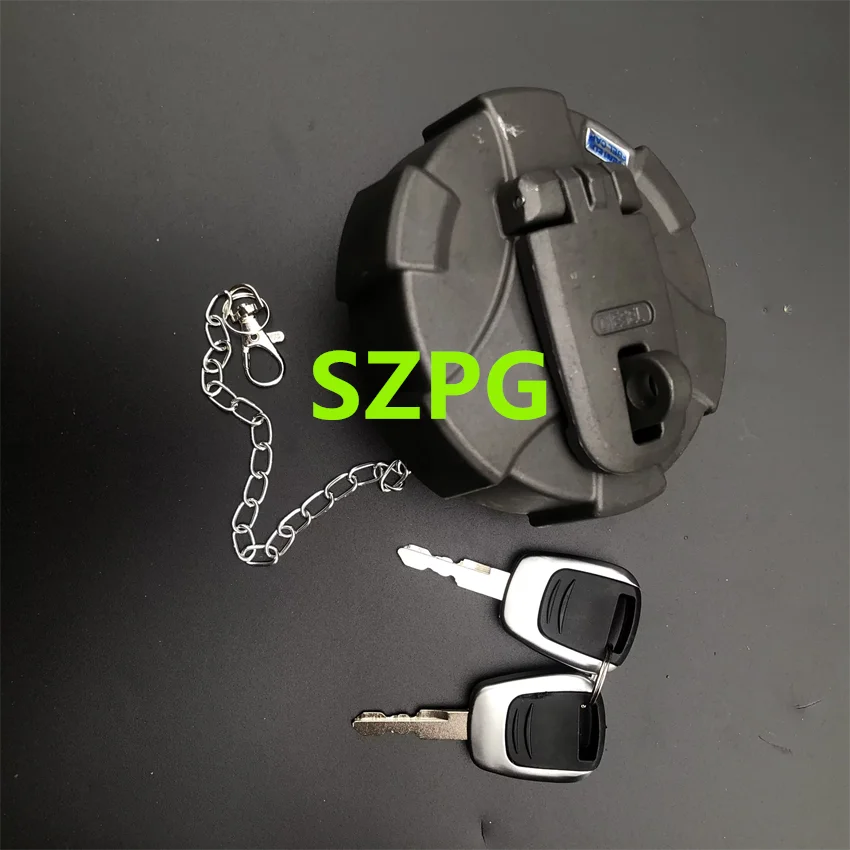Fuel Tank Cap with 2 Keys for Hyundai Excavator R-9 R210-9 32M9-02130 31M9-02130