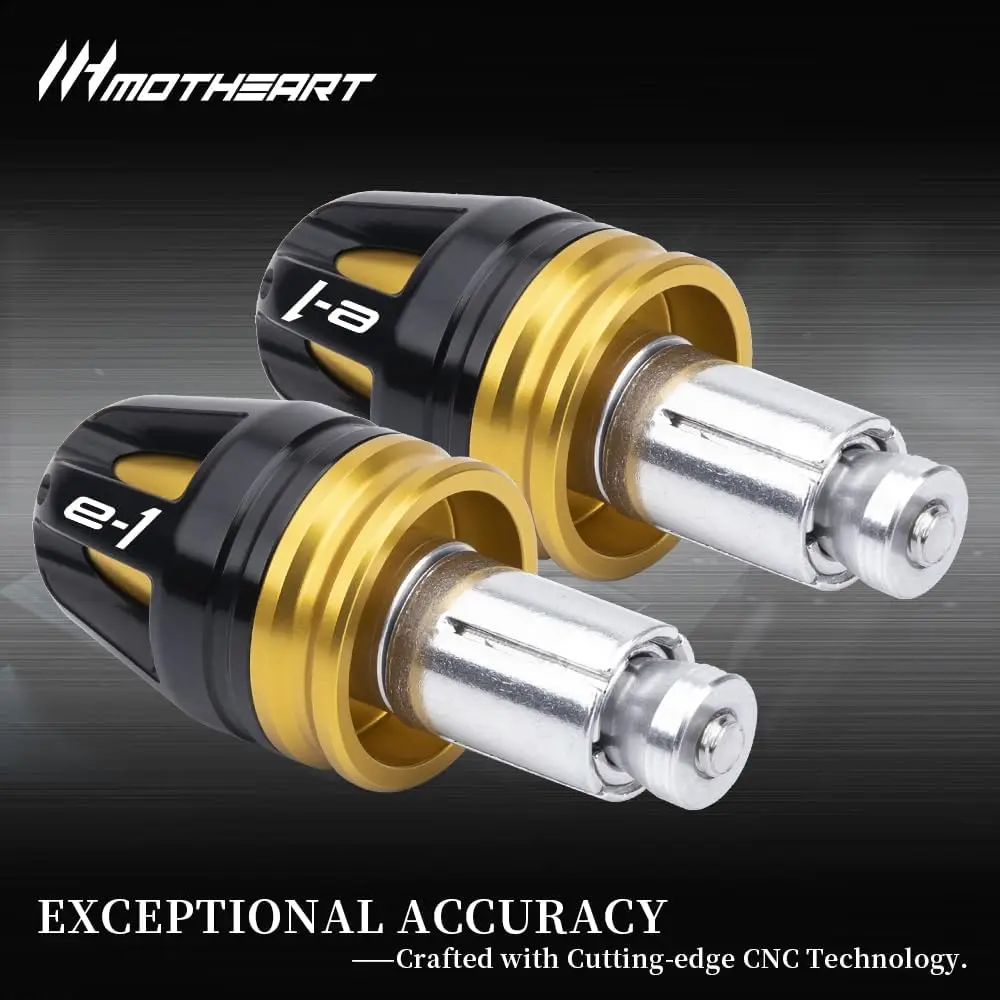 دراجة نارية المقود نهاية قبعات ل النينجا e-1 2023-2024 7/8 "القضبان 17 مللي متر قطرها CNC المقاود النينجا e-1 اكسسوارات #6